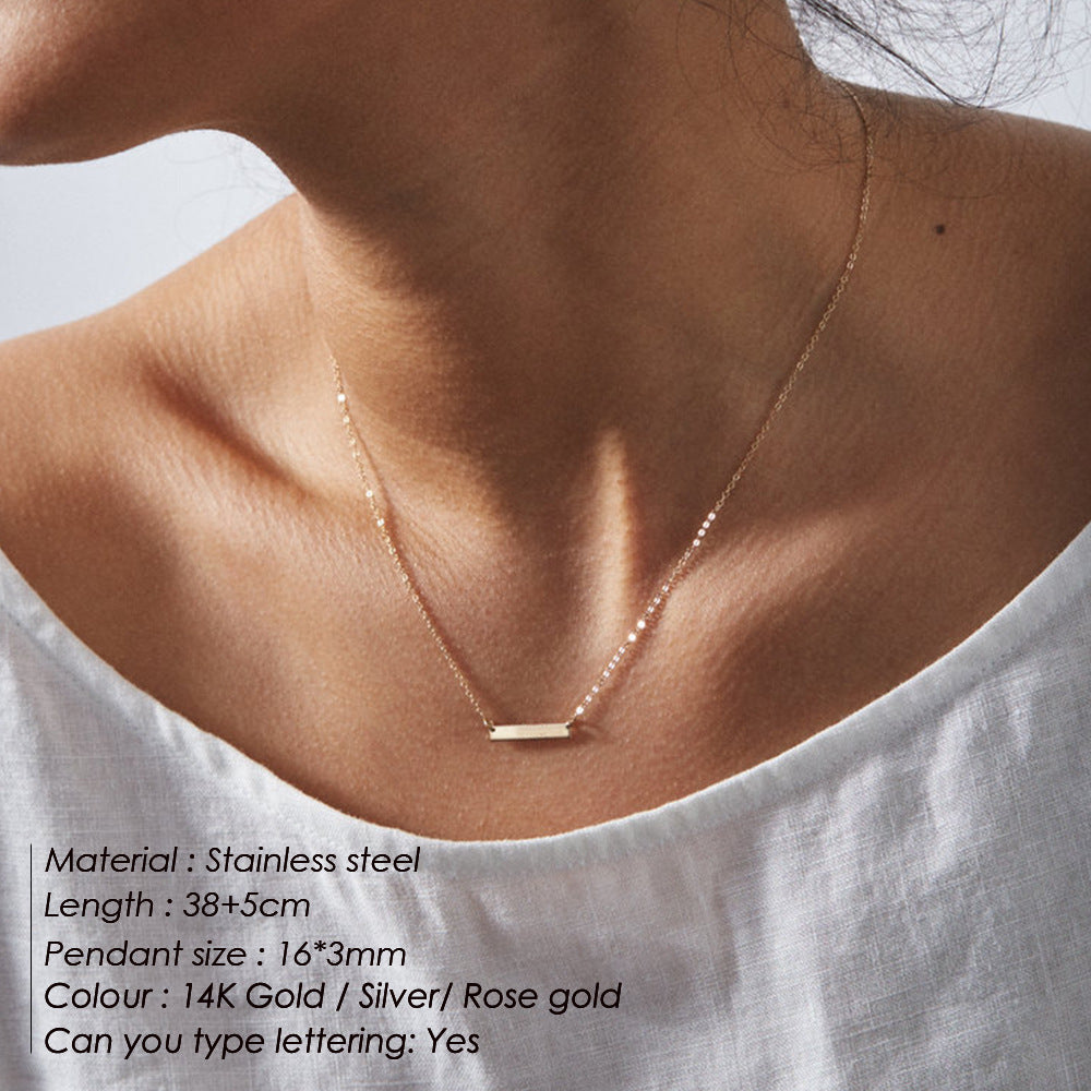 Fashion Bar Necklace