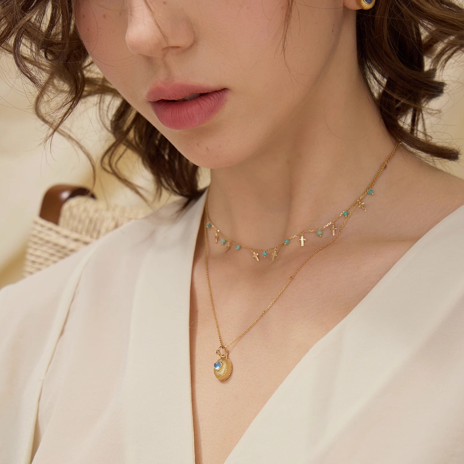 Light Luxury Love Pendant Necklace