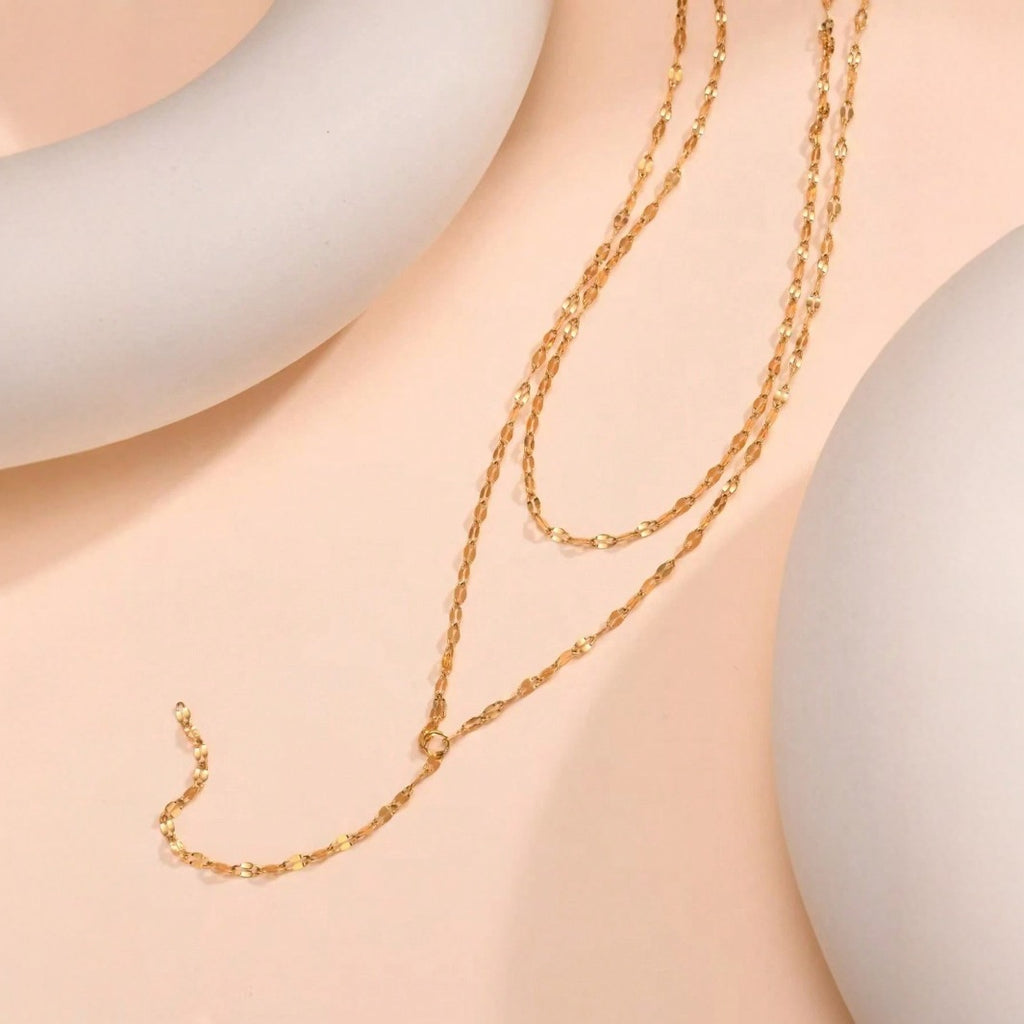 Simple Y-shaped Pendant Necklace