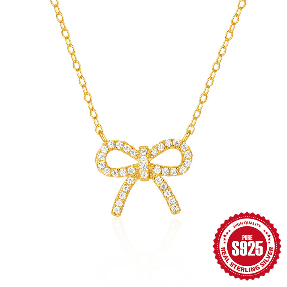 Bow Necklace