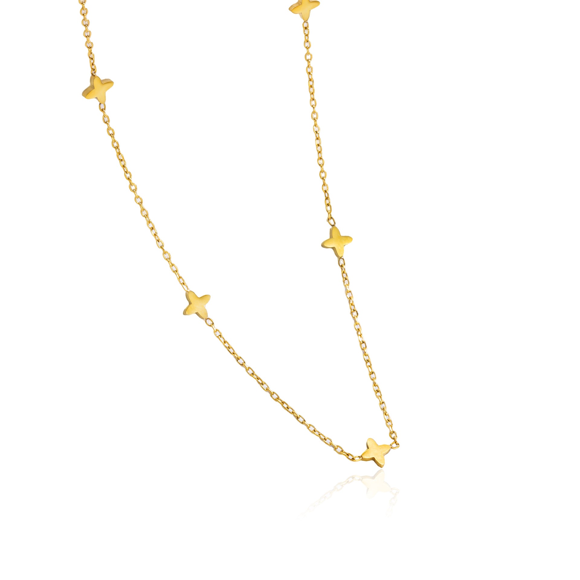 Twin Choker Simple And Compact Necklace